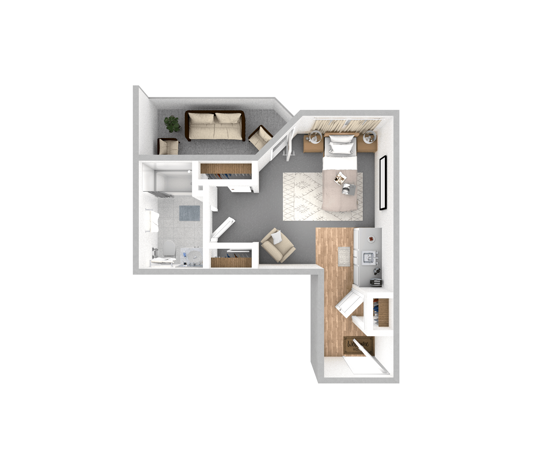 Suite | 1 Bathroom