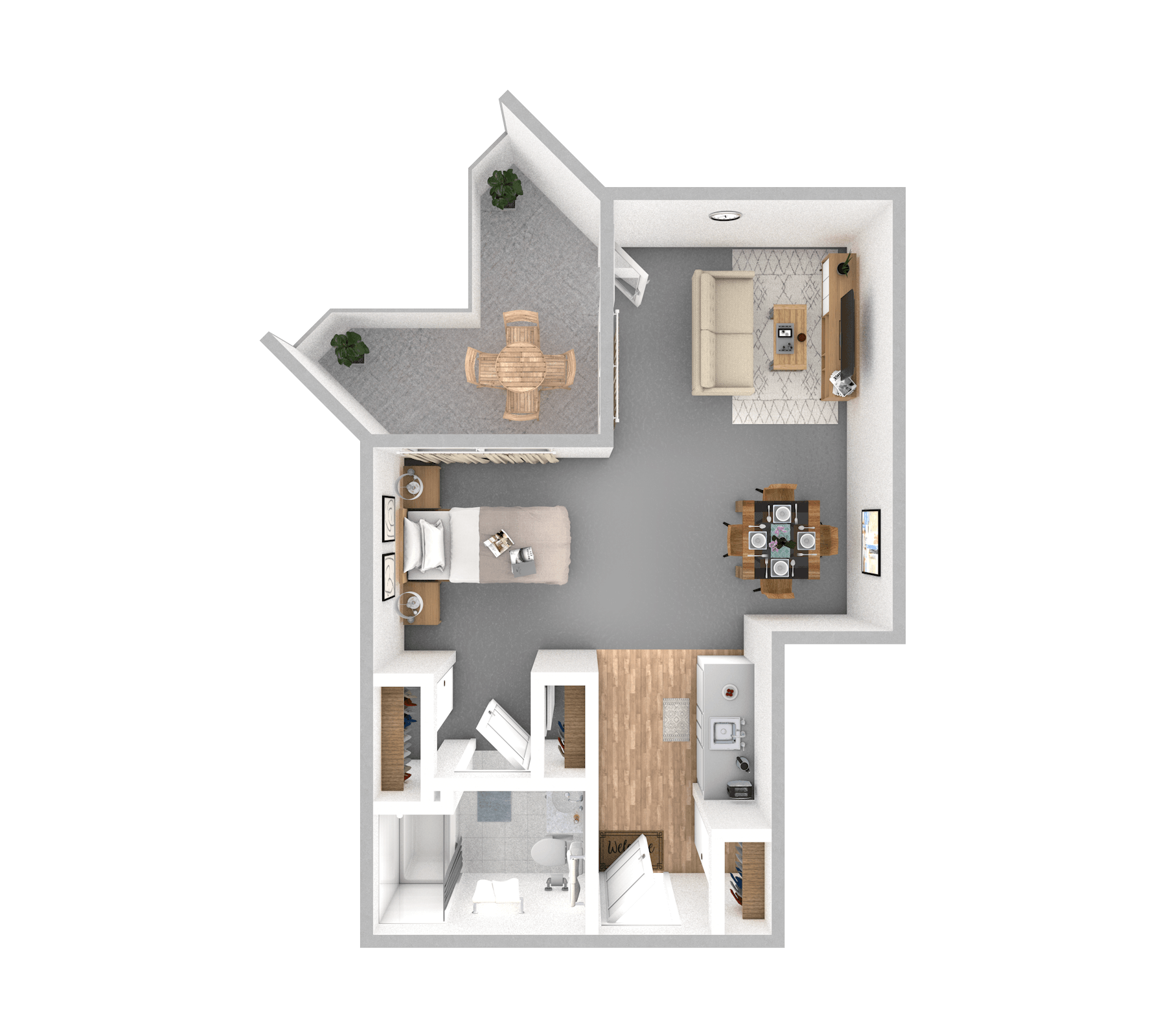 Suite | 1 Bathroom