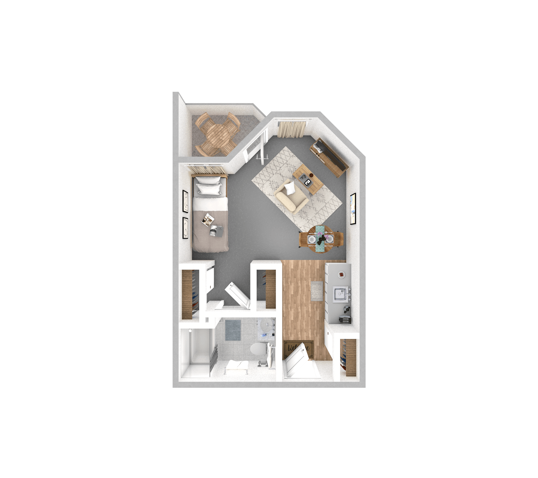 Suite | 1 Bathroom