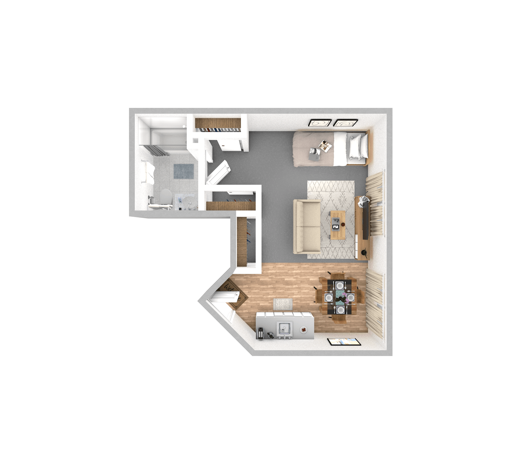 Suite | 1 Bathroom