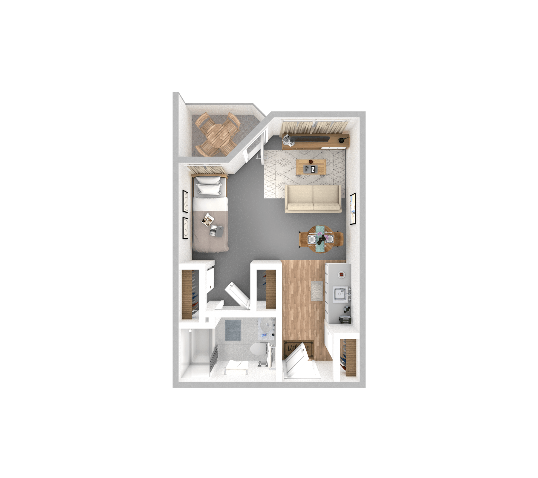 Suite | 1 Bathroom
